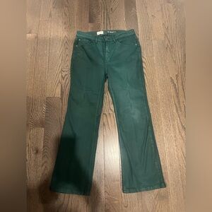 Pilcro Forest Green Denim